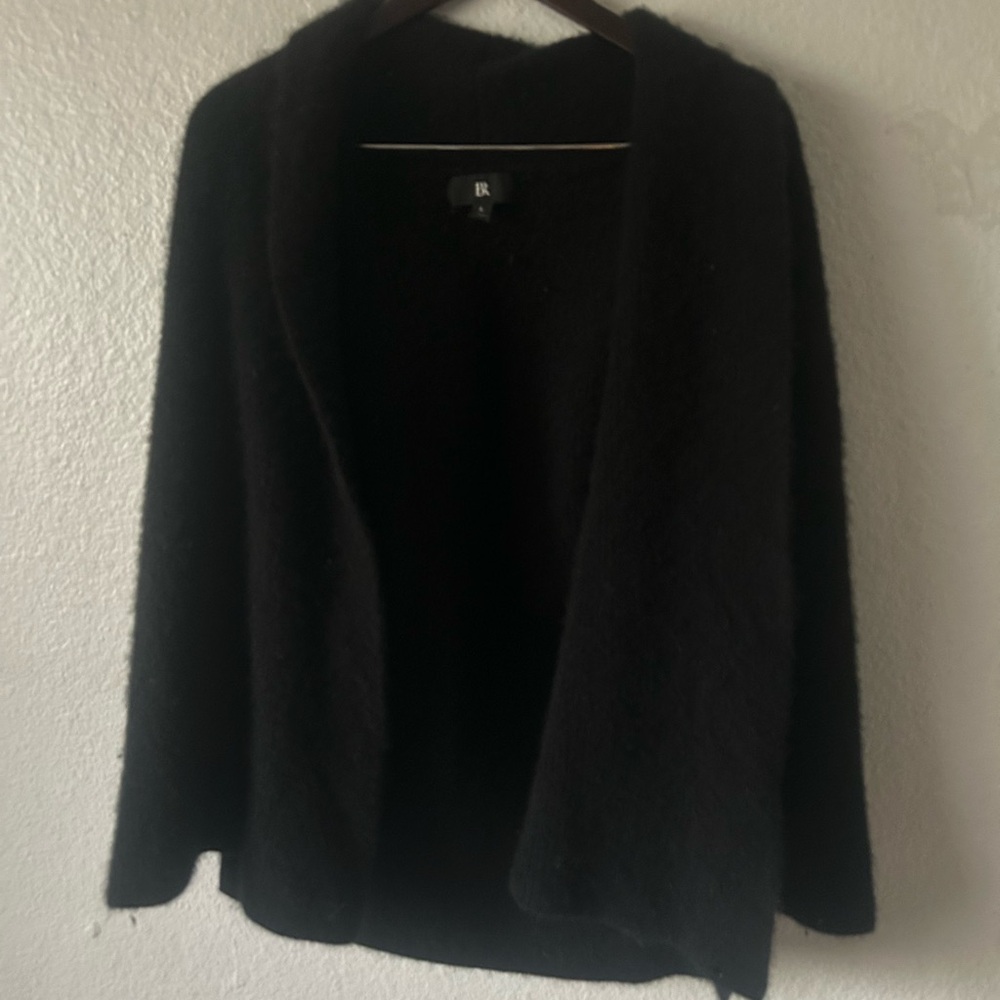 Banana Republic Curio Cocoon Cardigan Open Front 100% Cashmere‎ L Quiet Luxury - Picture 14 of 15